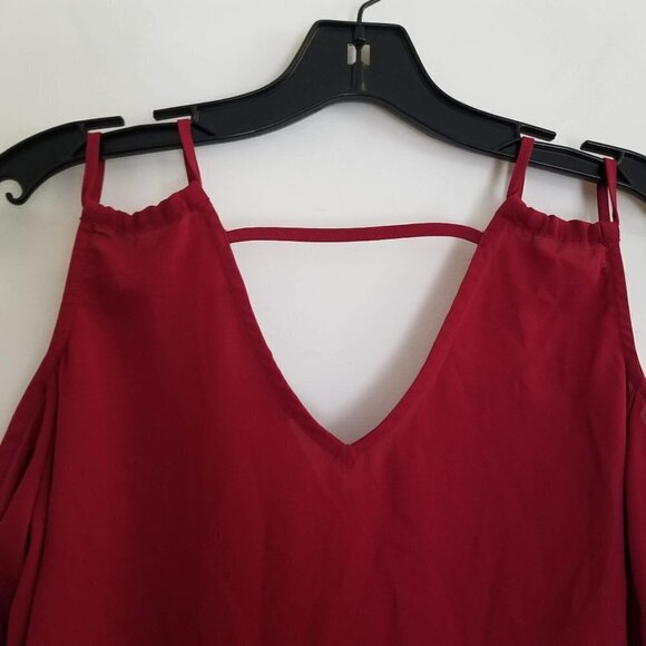 Collective Concept Glenice Cold Shoulder Blouse - Picture 8 of 13